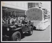 Photograph of Air Force ROTC parade float